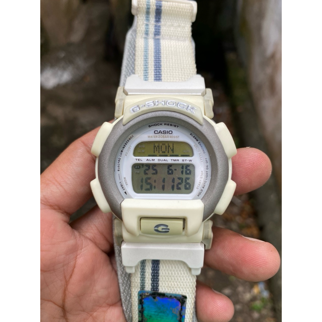 jam gshock dw-003TL-7v (tough label) backlight G