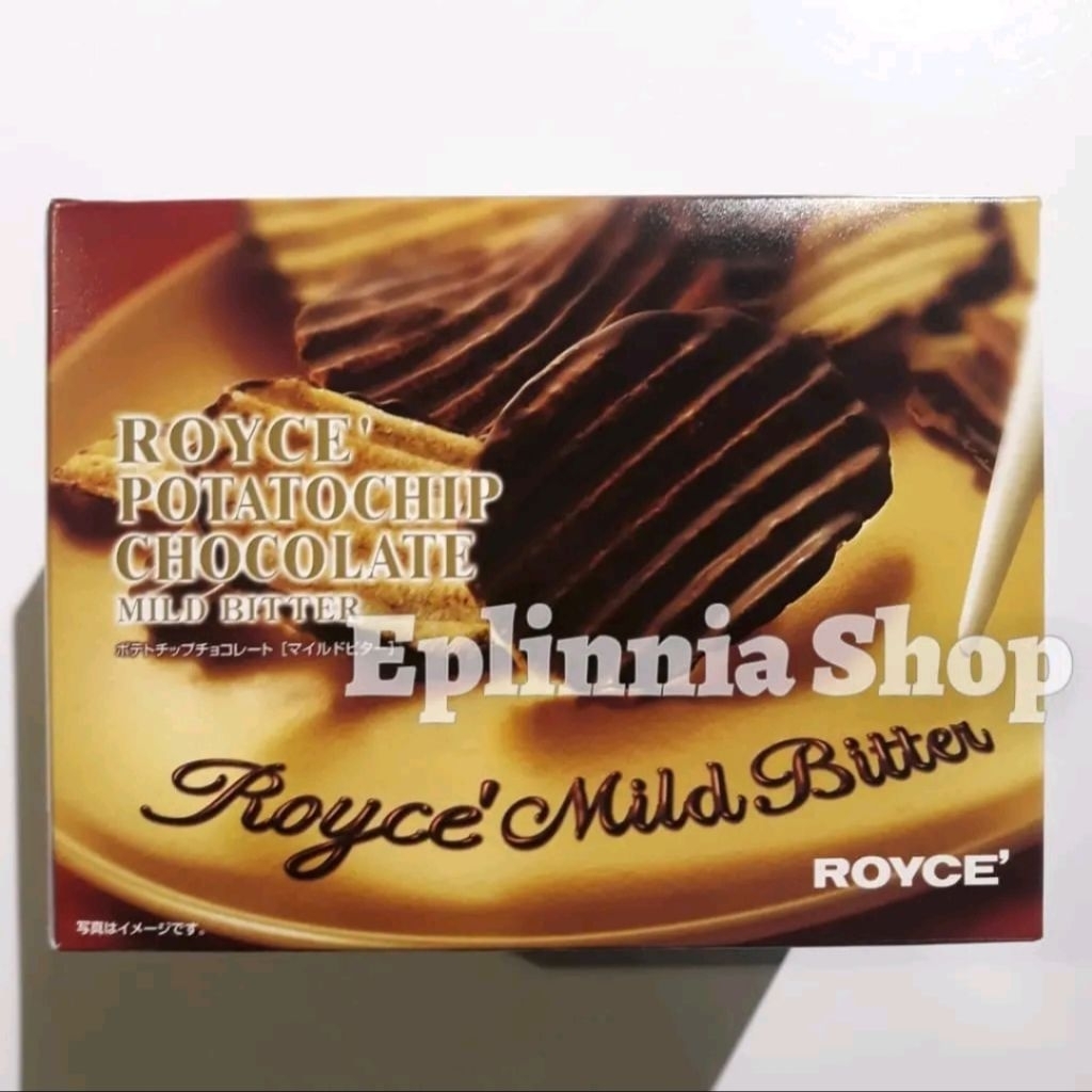 

Royce Potato Chips Chocolate Mild Biter - Cokelat Royce