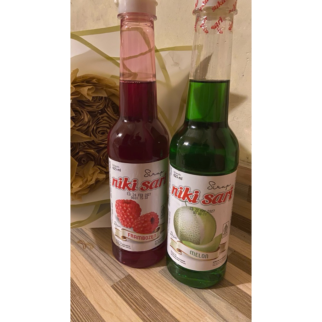 

Sirup Niki Sari botol PET 625ml 100% original
