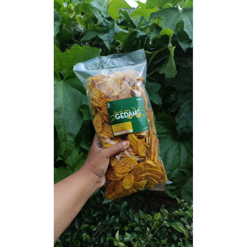 

Keripik Pisang Asin Bawang, keripik SUMBER MANDIRI, banana chips 5kg
