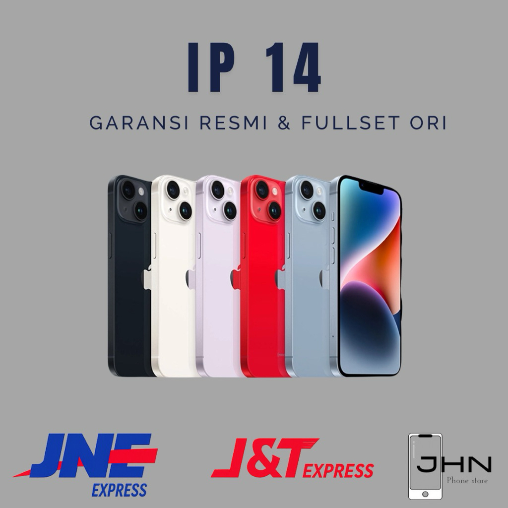Iphone 14 128GB 256GB FULLSET RESMI SECOND LIKE NEW EX IBOX