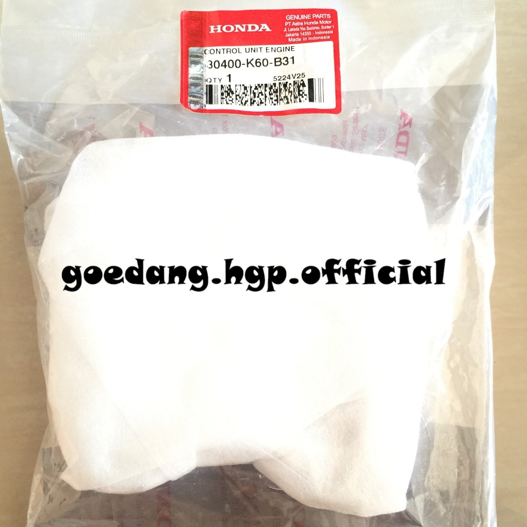 ECU Eng Control Unit VARIO 125 K60 ORIGINAL AHM 30400K60B31