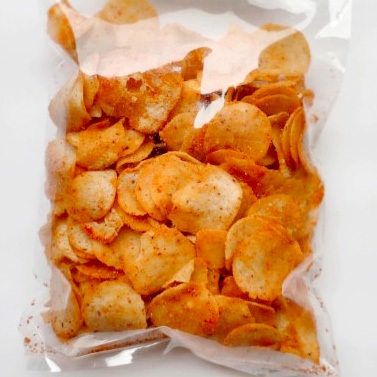 

Keripik Moring 250Gr / Cimoring / Cimol Kering Pedas Morang Moreng Renyah Kekinian