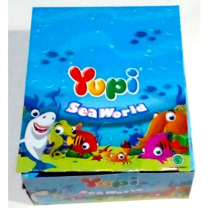 

YUPI SEA WORLD 1 BOX PERMEN CANDY