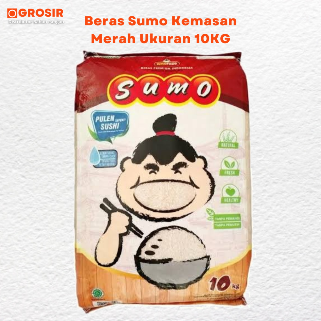 

Beras Sumo Premium Kemasan Merah 10kg