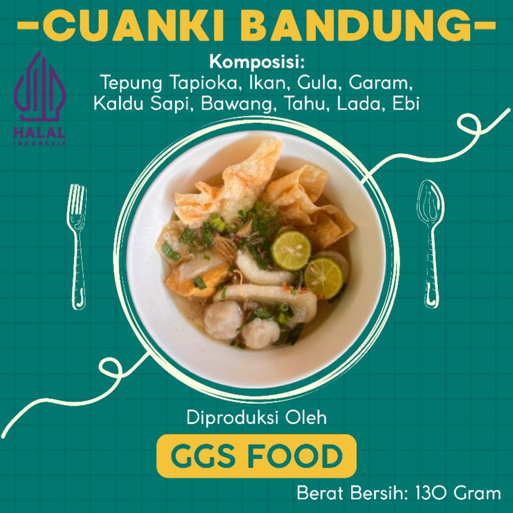 

Cuanki Bandung | Isi Ikan | Frozen Food