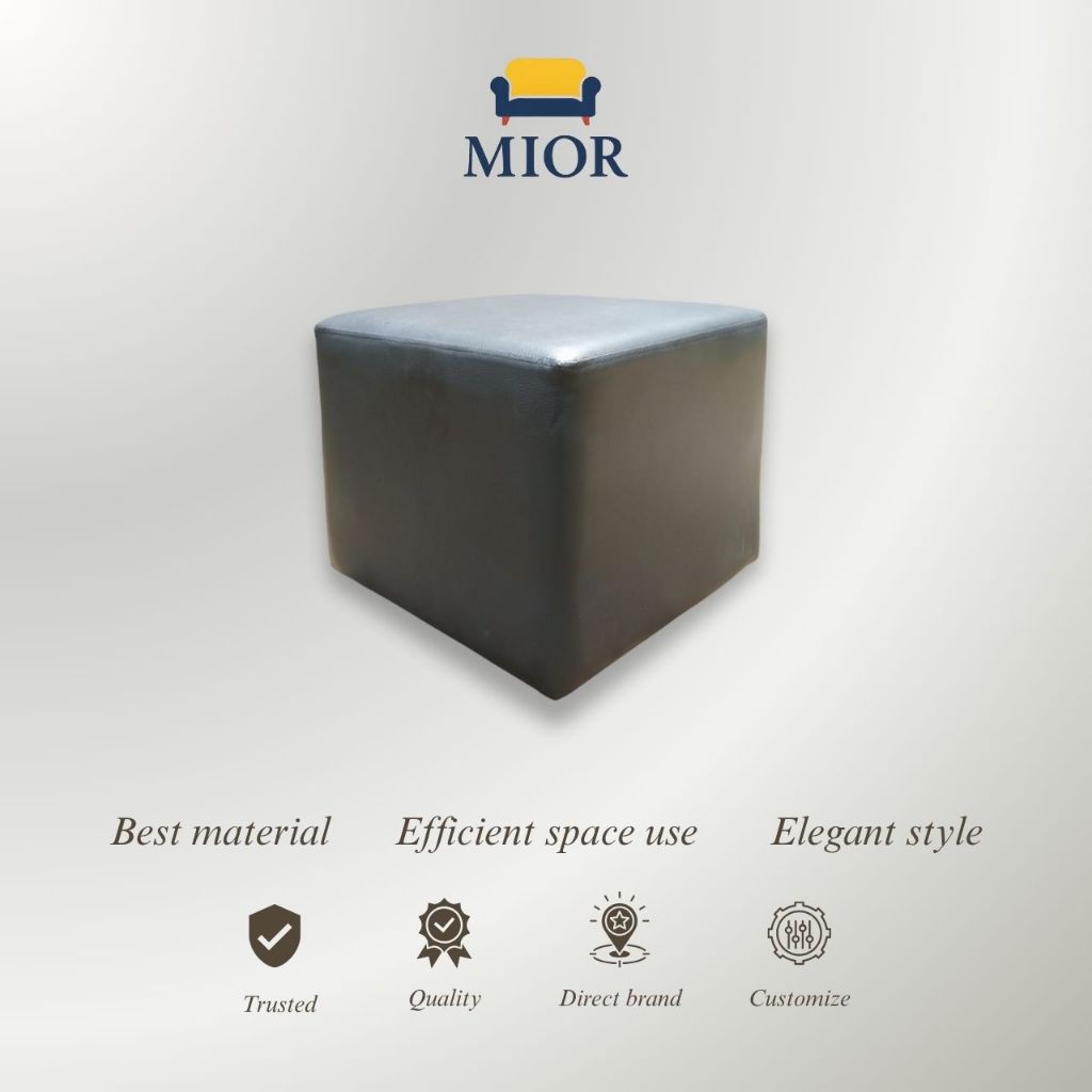 Puff Standar Kotak / Sofa Puff Minimalis