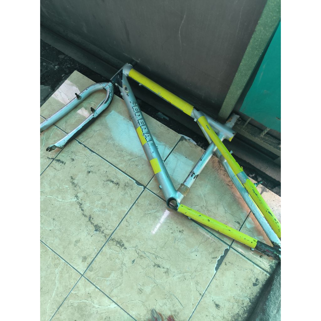 FRAME FORK SEPEDA FEDERAL 26