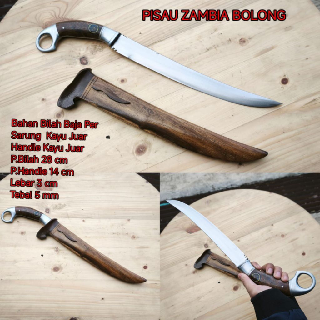 pisau Zambia bolong terlaris