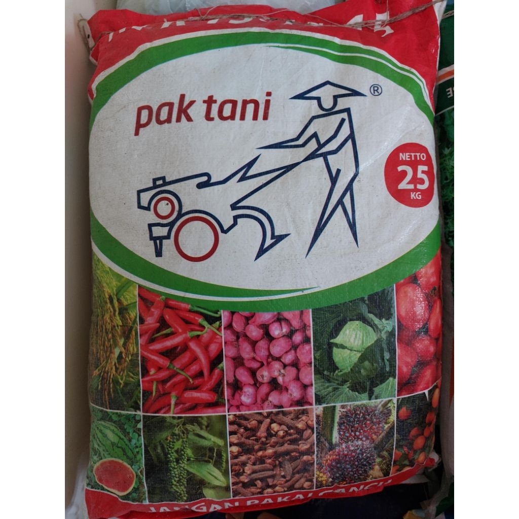 PUPUK PAK TANI NPK 15 15 15 TE Kemasan Pabrik 25 KG