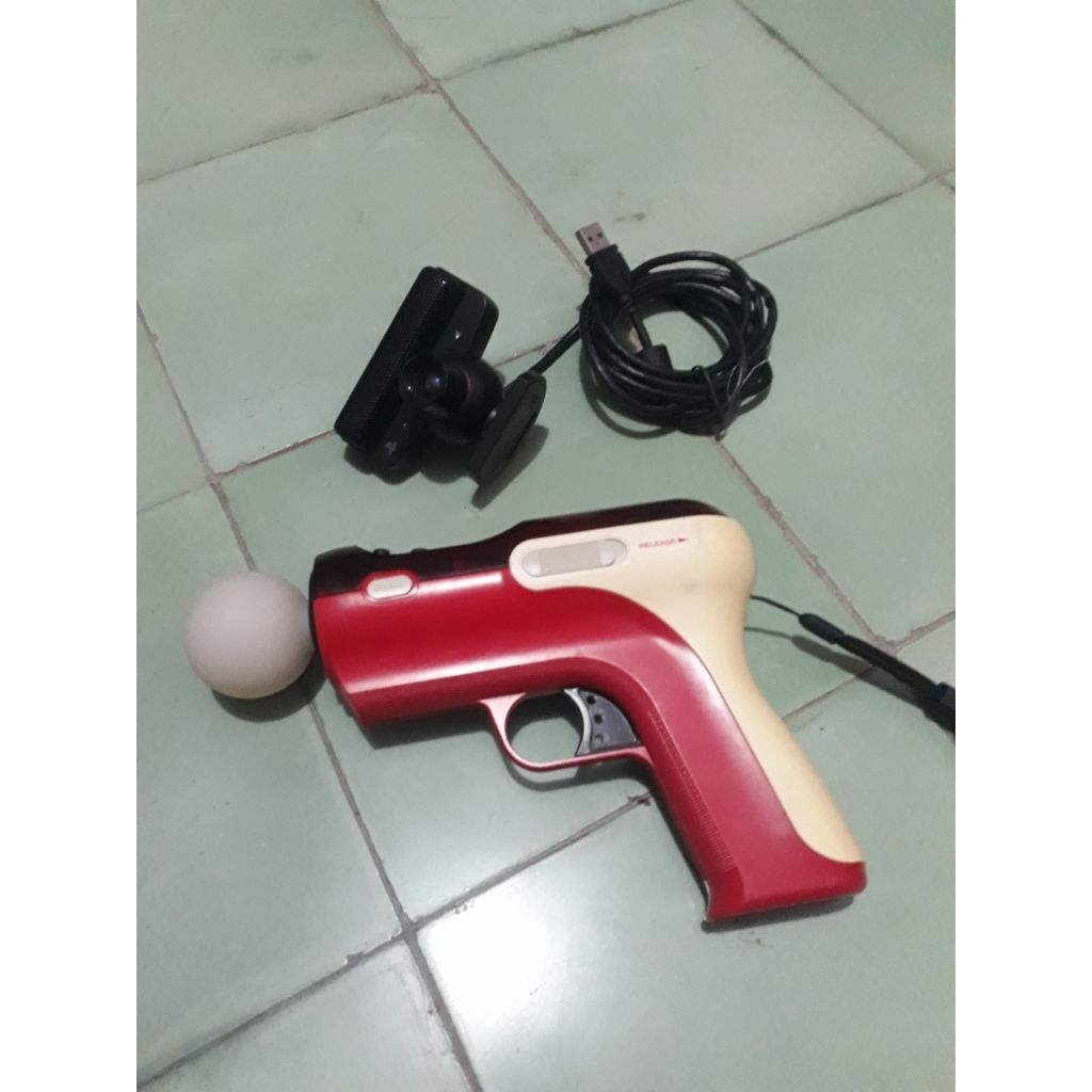 PISTOL SHOOTER + PS MOVE + CAMERA PS3