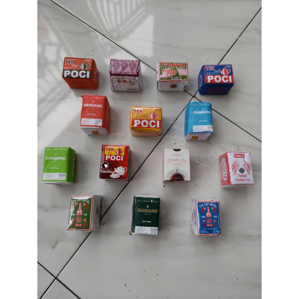 

Teh Ecer Varian Mix min Pemb 4 pcs Free ongkir