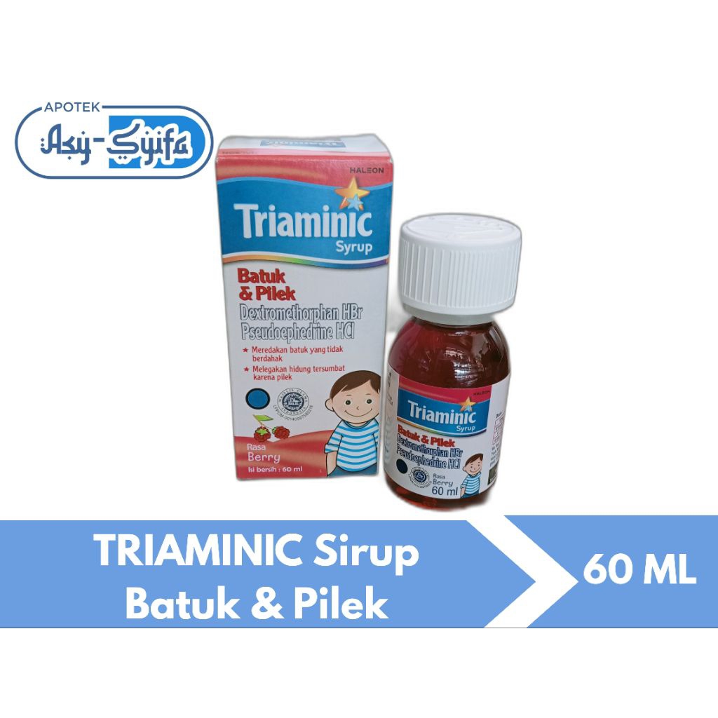 TRIAMINIC Sirup Batuk Dan Pilek 60ML