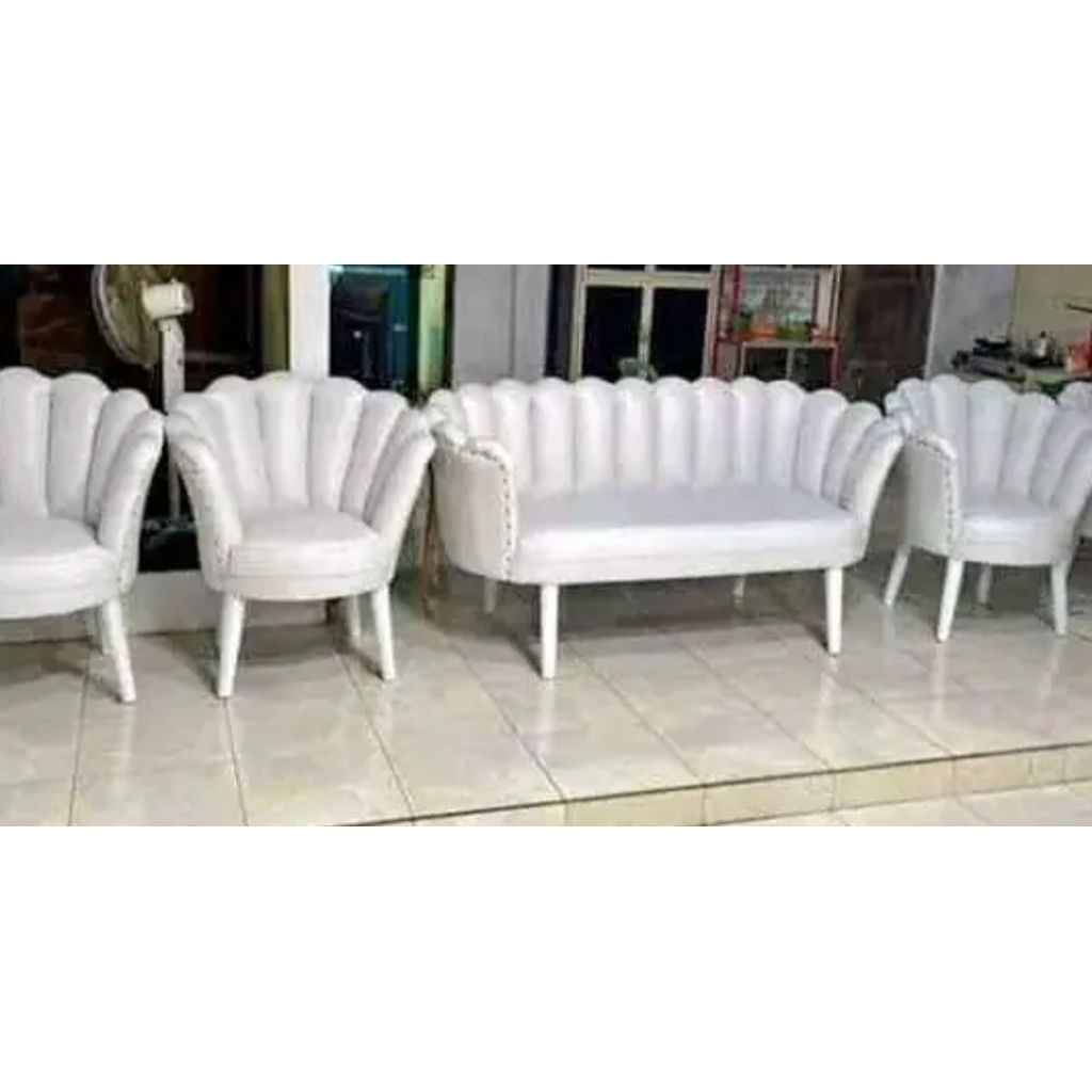 sofa kerang pelaminan sofa Palembang