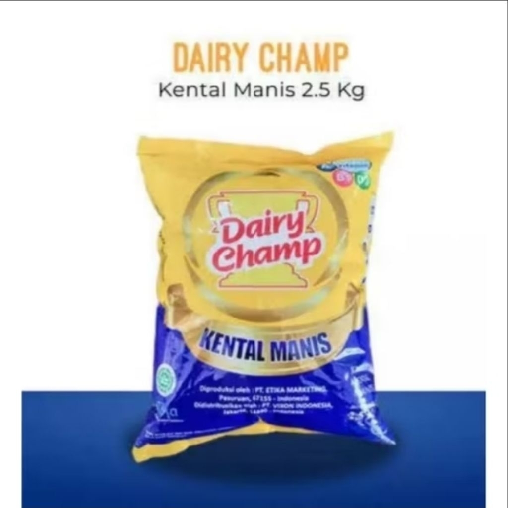 

Susu Kental Manis SKM Dairy Champ 2,5 Kg