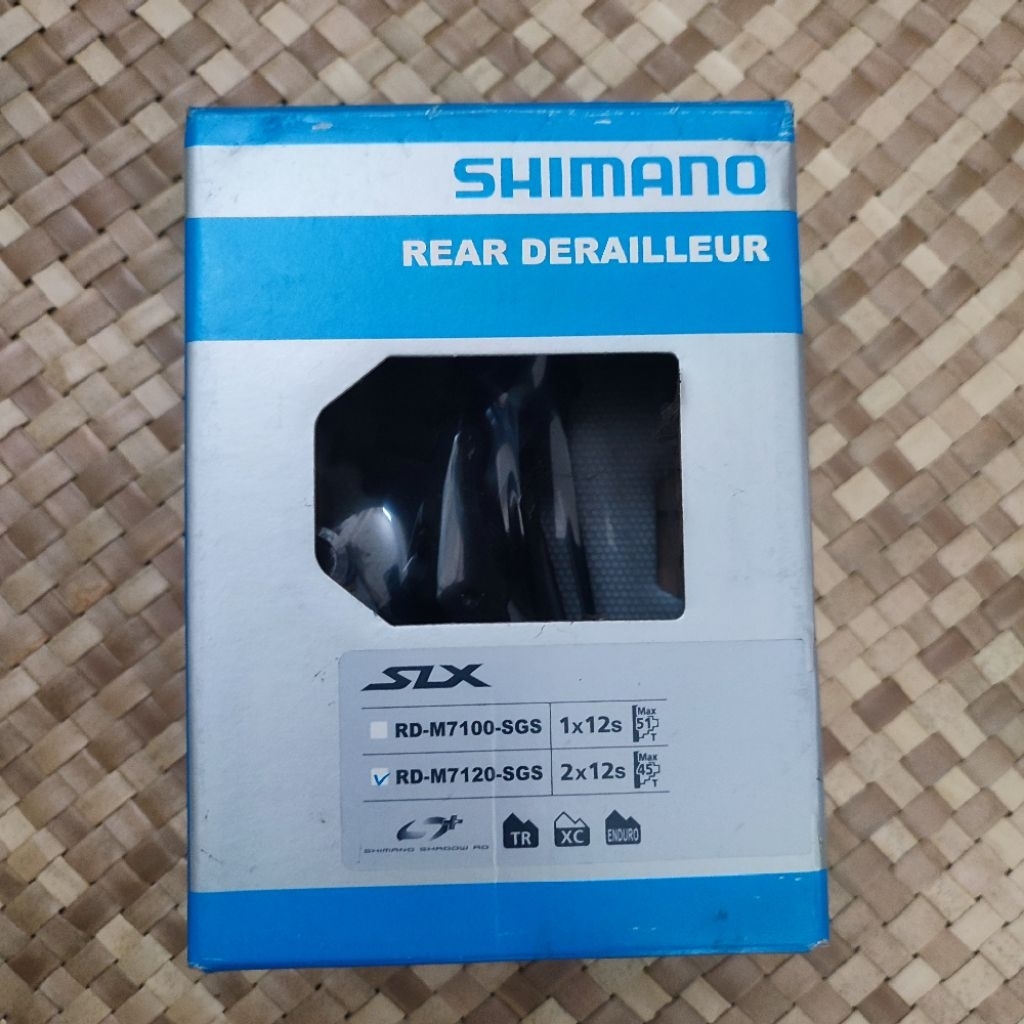 RD Shimano SLX M7120 SGS 2 x 12 speed