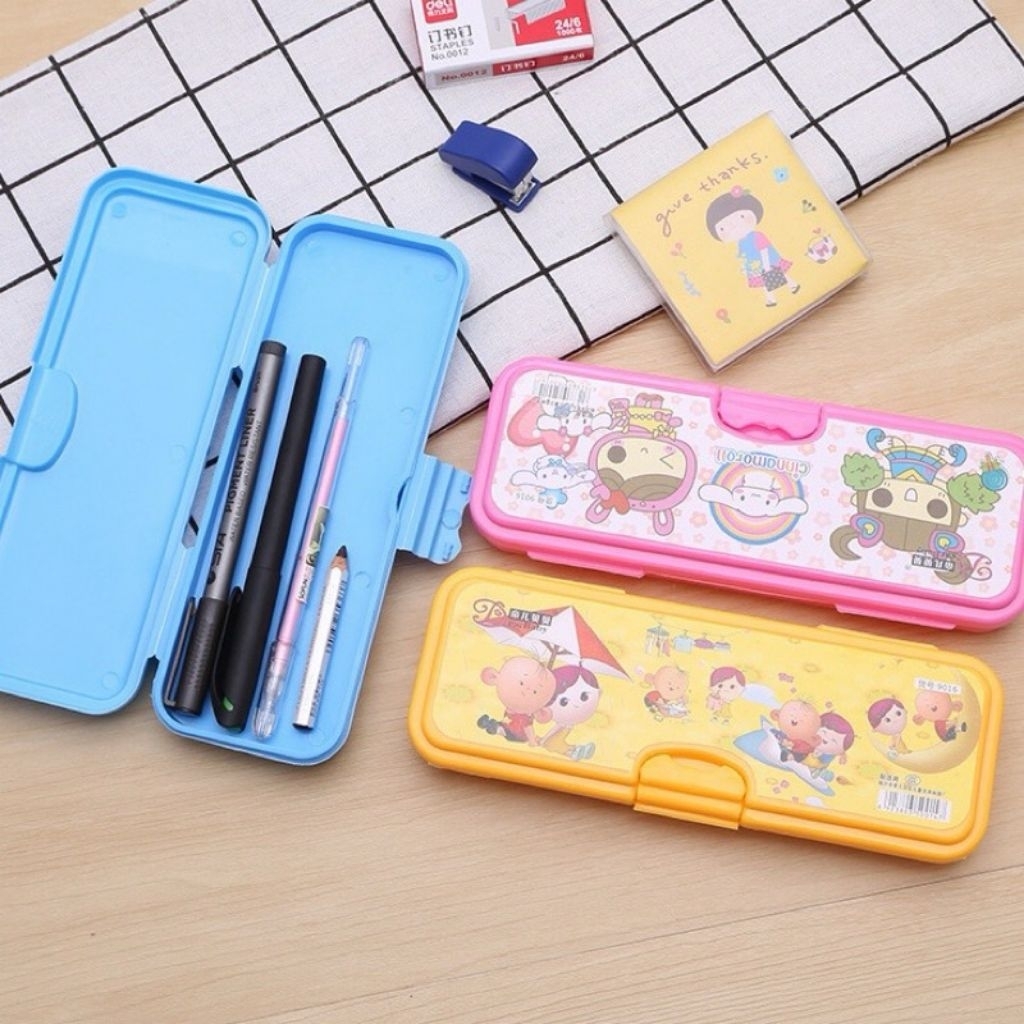 

TEMPAT PENSIL 2 tingkat ANAK MOTIF RANDOM / KOTAK PENSIL LUCU / TEMPAT ALAT TULIS