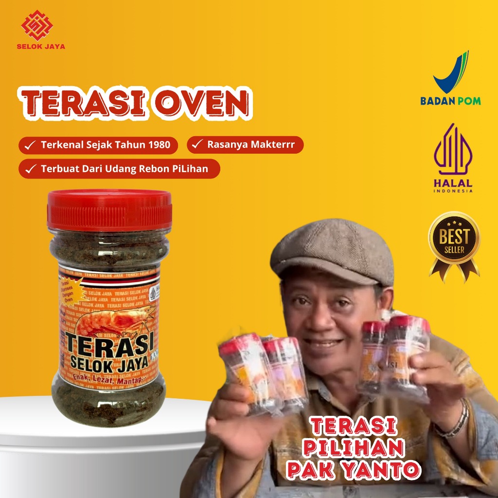 

TERASI UDANG OVEN SELOK JAYA