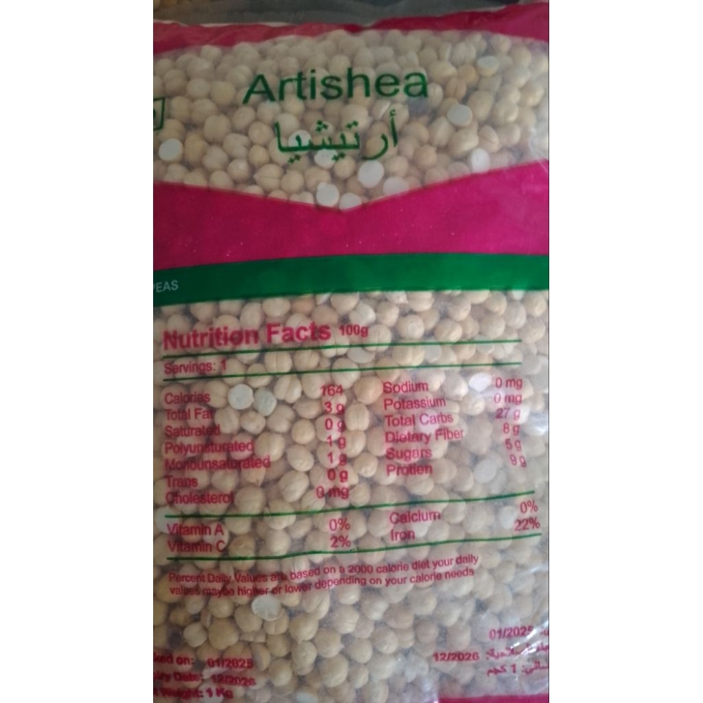 

kacang arab asli arab