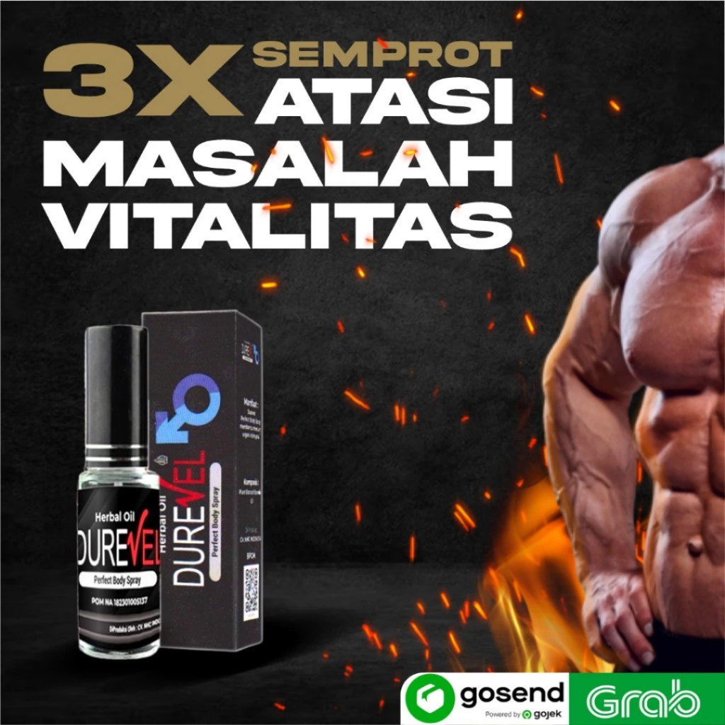[TERLARIS] Obat Oles Pria Tahan Lama spray 3 Jam Ampuh Original Herbal Atasi Ejaculasi Dini