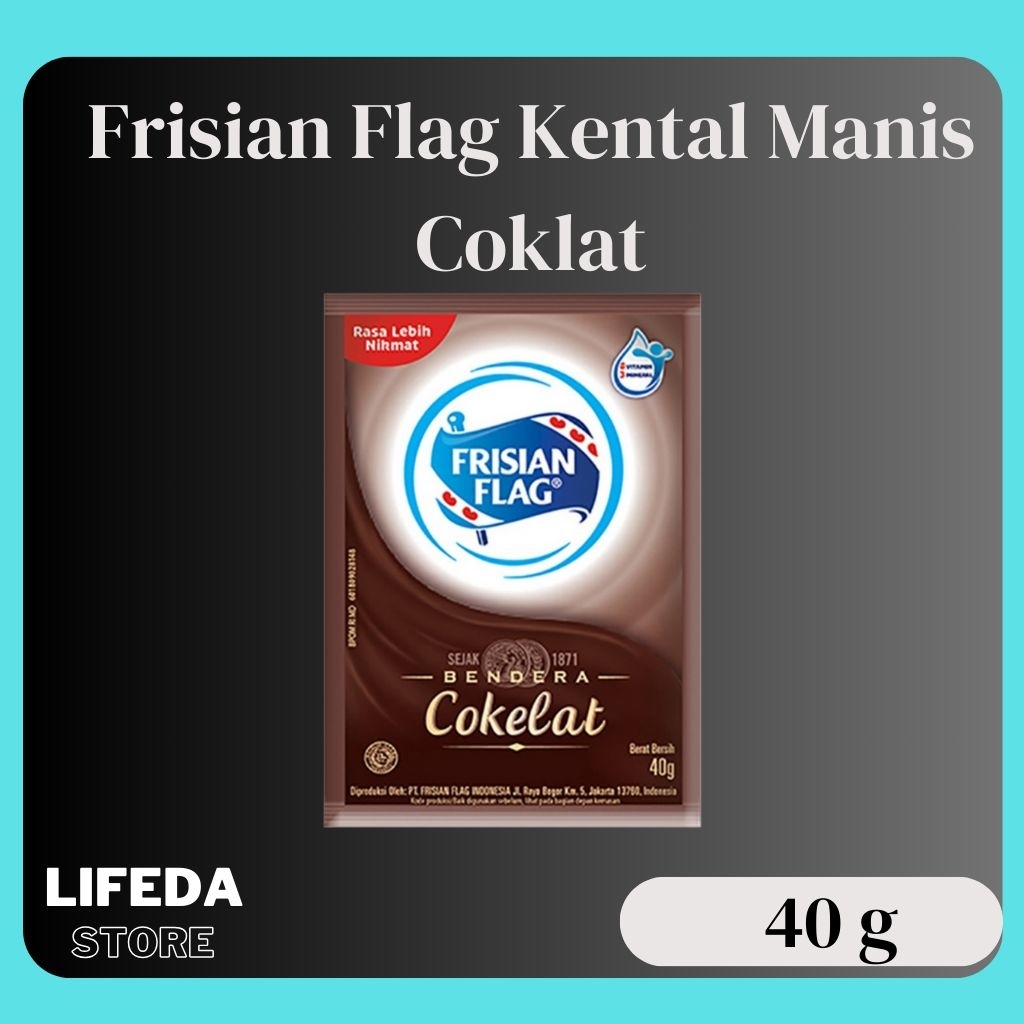 

Frisian Flag susu kental manis Coklat 40 g