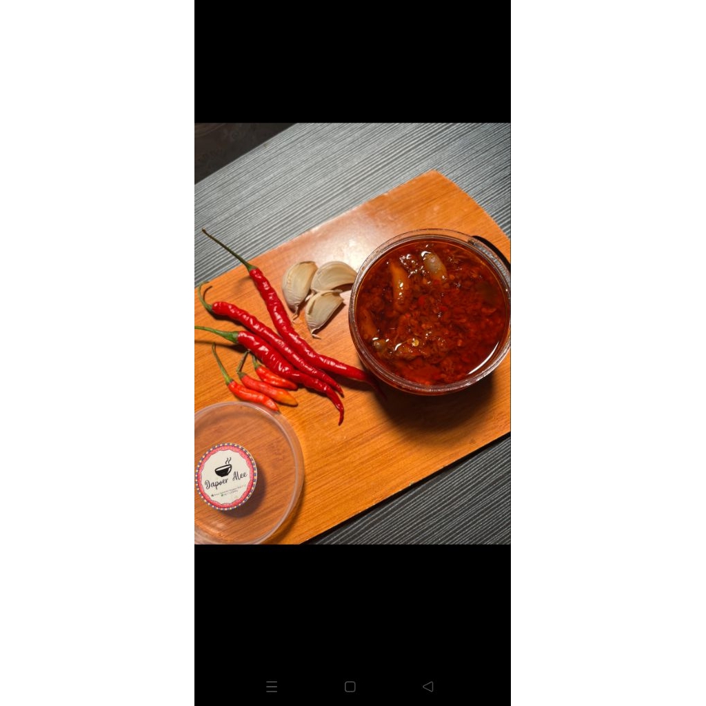 

Sambal Baby Cumi Dapoer Alee