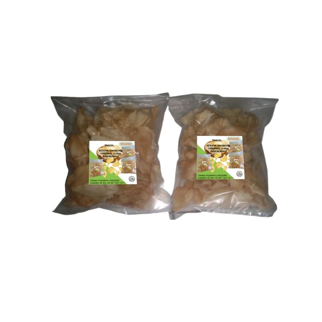 

keripik singkong original 1000gr,gurih asin
