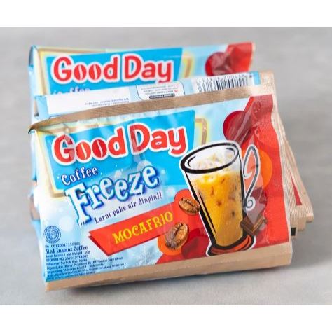 

Good Day Freeze Mocafrio 1 Renteng Isi 10 Pcs