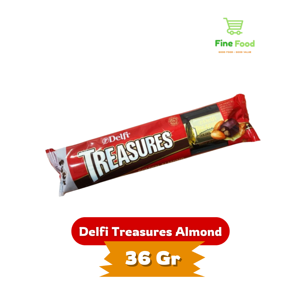 

Coklat Delfi Treasures Golden Almond 36gr