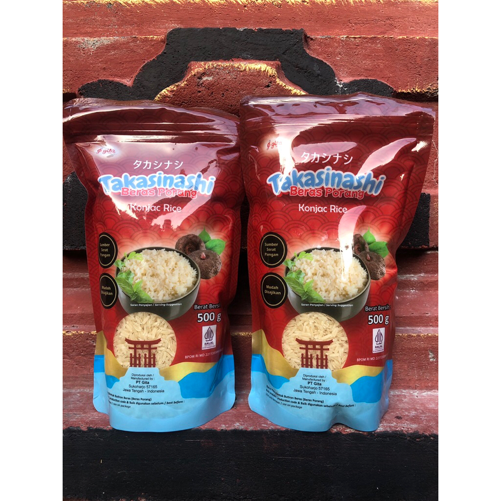 

BERAS PORANG DARI UMBI PORANG ASLI