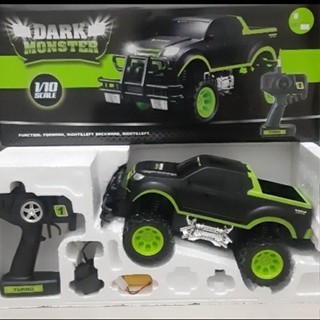 Mainan Mobil Remot RC Dark Monster PR-17490 RC Offroad Skala 1:10 Frekuensi 2.4Ghz