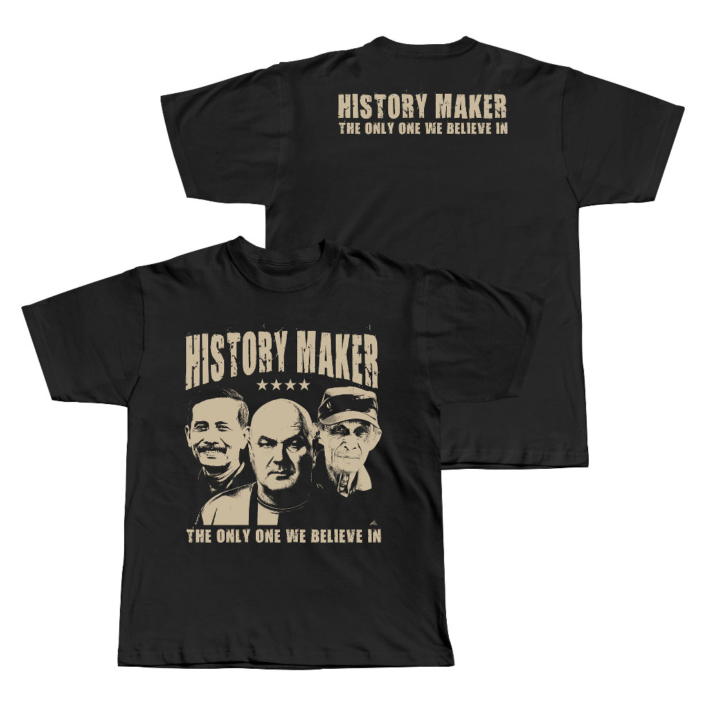 Kaos History Maker - Persib Bandung Hitam