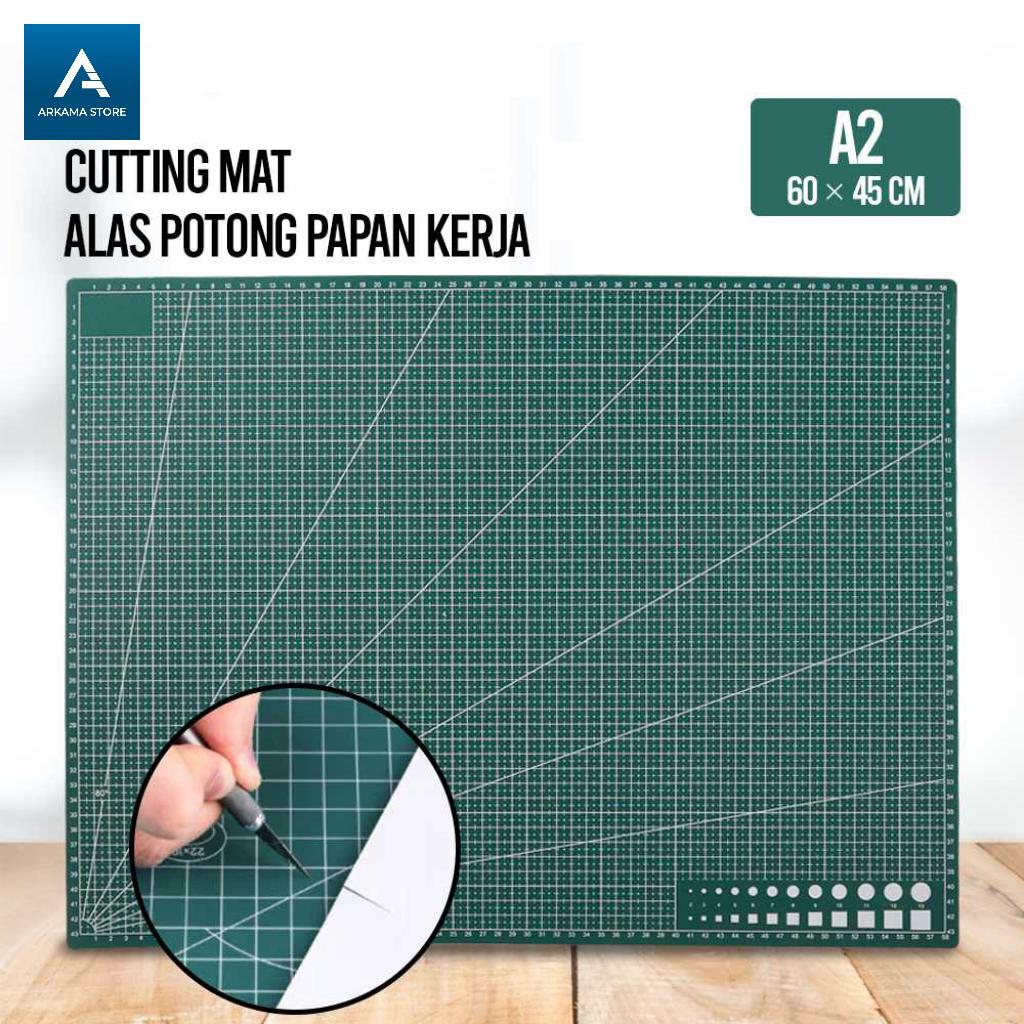 

alas potong a2 working pad cutting mat papan ukur kerja 60 x 45 cm