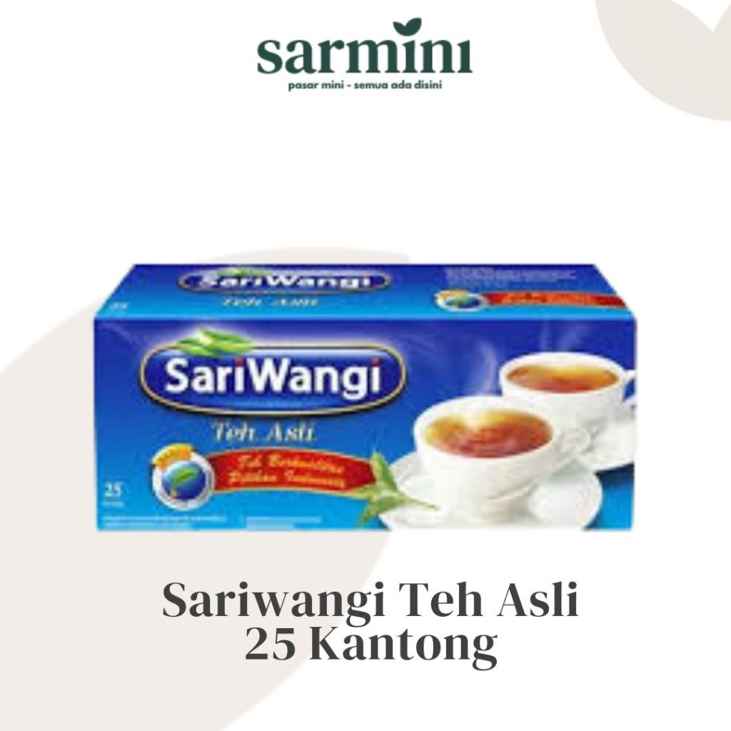 

Sariwangi Teh Asli Celup Isi 25 pcs 1 Box