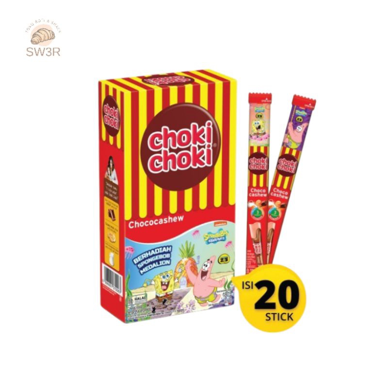 

CHOKI CHOKI ( chocho cashew ) 1 box isi 20