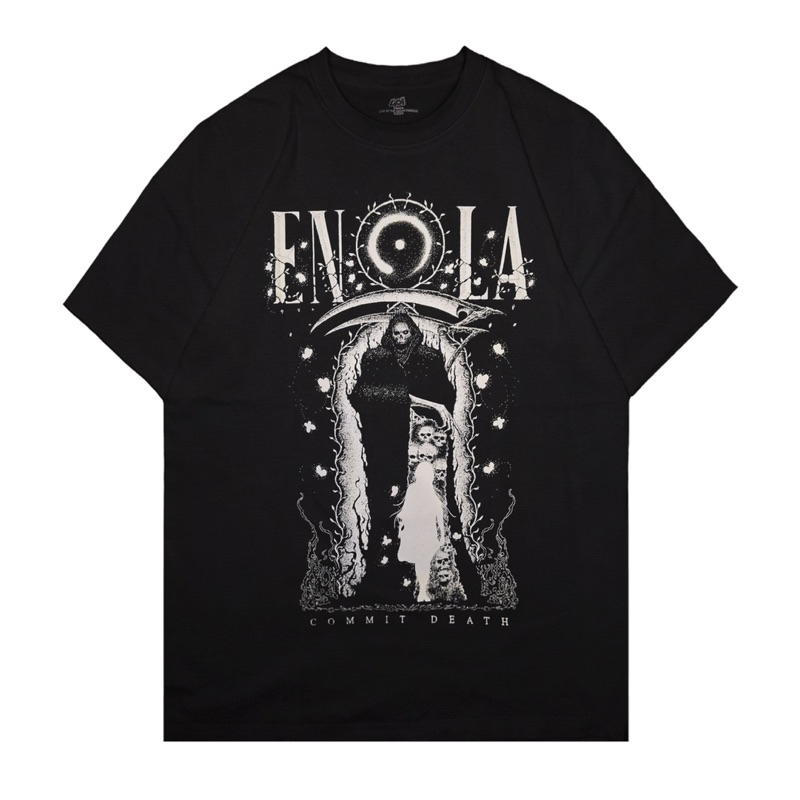 Xtrememerch Enola "The Death Parade" | Kaos Band Merch | Baju Pria Wanita
