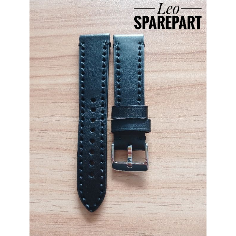 Tali jam kulit / 22 mm