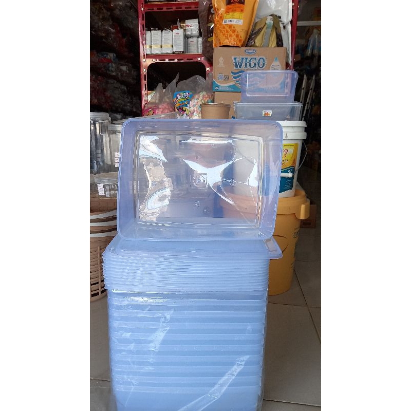 sealware 5000ml plastik transparan / box kue / thinwall sealpack tebal / box toples / kotak kue /kot