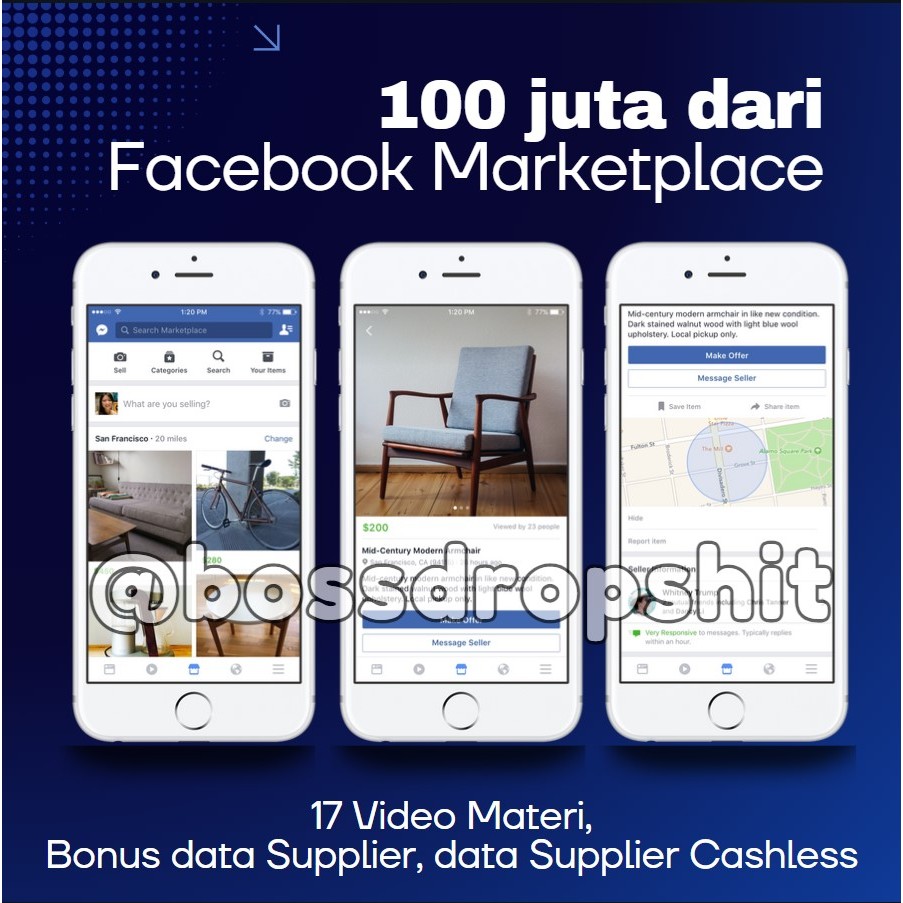 FBMP DOMINATION Cara berjualan di Facebook Marketplace, cara menjual produk di Facebook Marketplace