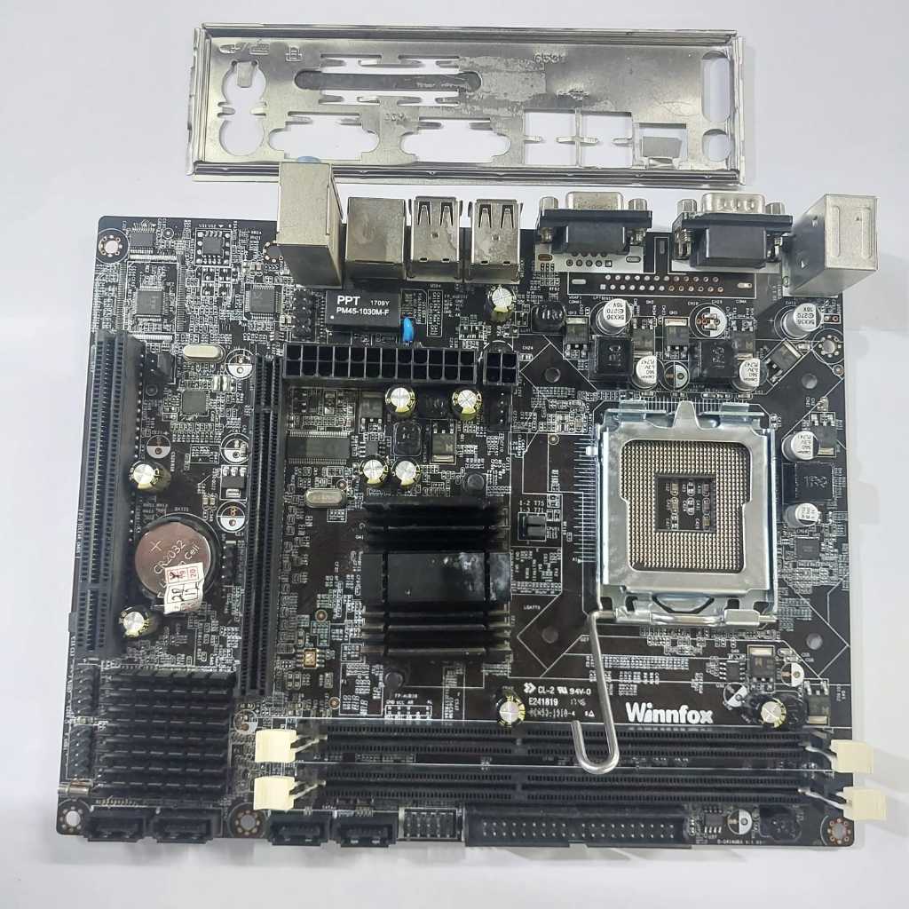 mainboard lga G41 ddr3 winnfox murah