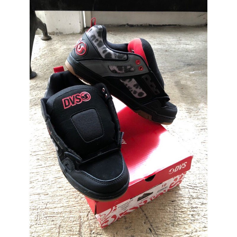 Skateboard sepatu dvs shoes comanche Tie dye  & Flower  complete with box