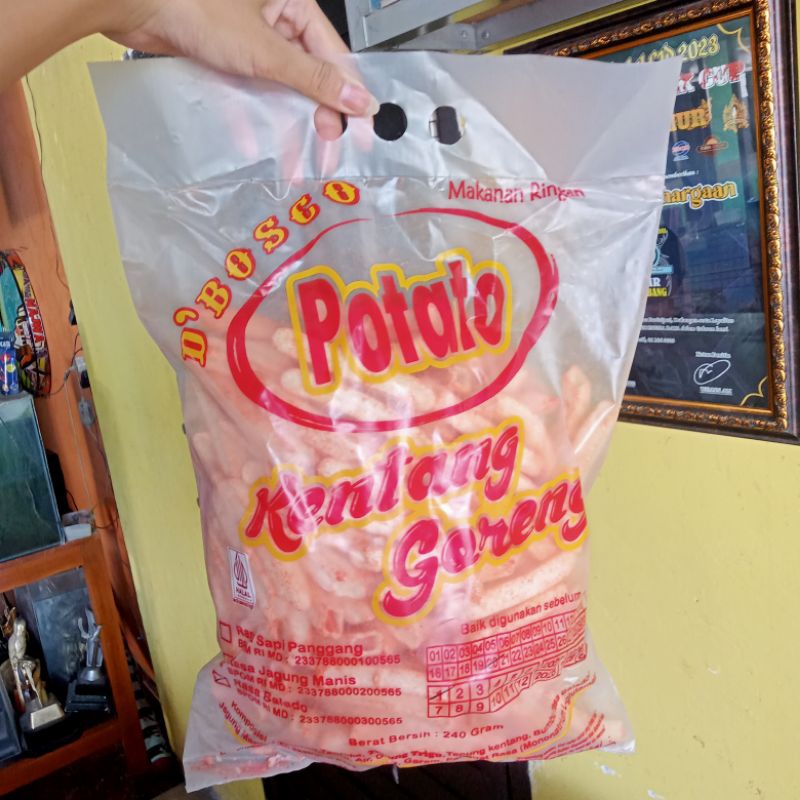 

Potato Kentang Goreng D'bosco Varian Balado Camilan