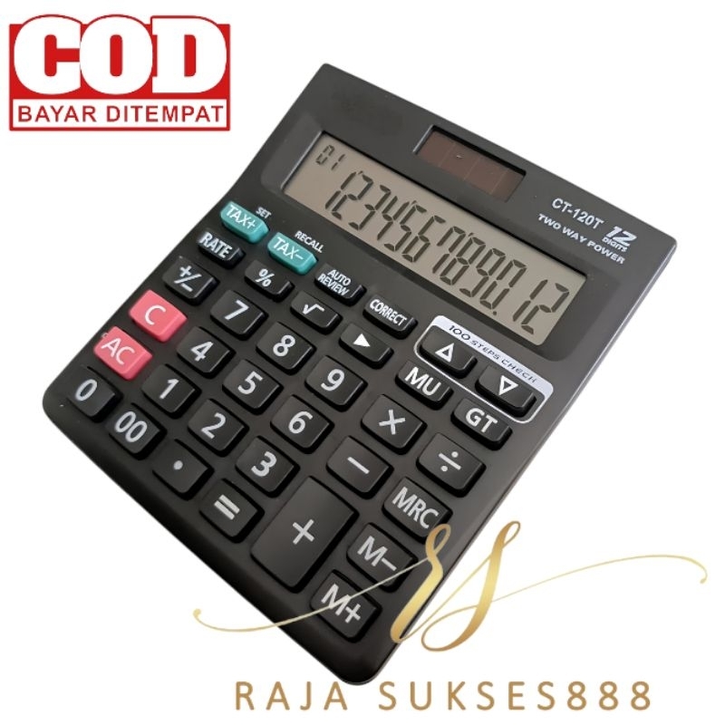 

RB Kalkulator SDC-120 T 12 Digit Murah KALKULATOR 120T CALCULATOR KINCIZEN CT