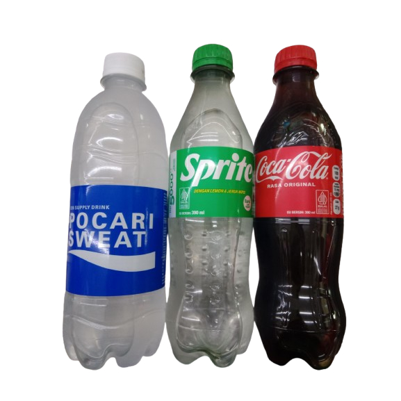 

SPRITE 390ML/COCA COLA 390ML/POCARI SWEAT 500GR