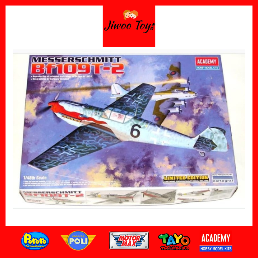 Model Kit Academy AM-12225 1/48 MESSERSCHMITT BF109T-2 :LE