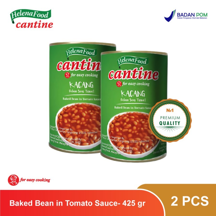 

KACANG dalam saus tomat / Baked Bean in Tomato Sauce - PROMO 2 Psc
