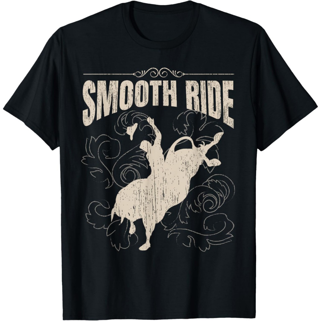 Kaos Hadiah Koboi Penunggang Banteng Keren Rodeo Lucu Perjalanan Halus