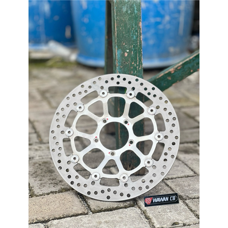 Disc Ducati Evo Piringan Duvati Evo Silver Like New