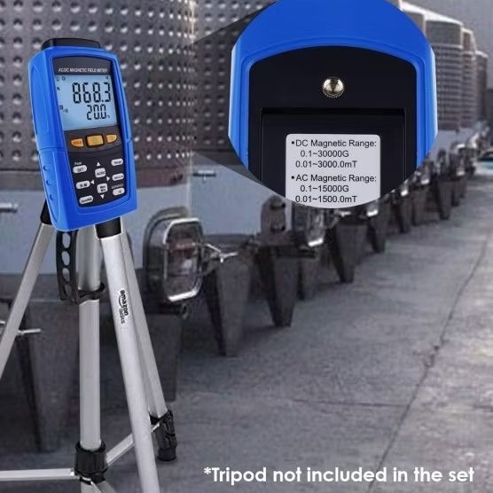 

Magnetic Field Meter Tenmars TM-197 AC DC Magnet Tesla Gauss TM197