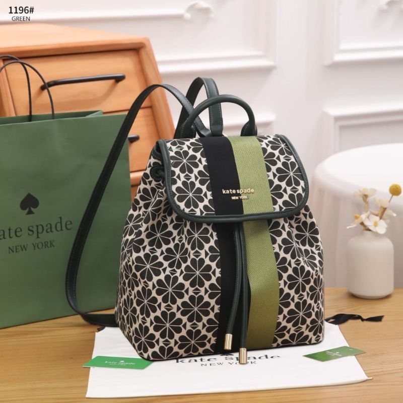 Ransel Kate Spade 1196 KS Flap Backpack Bag